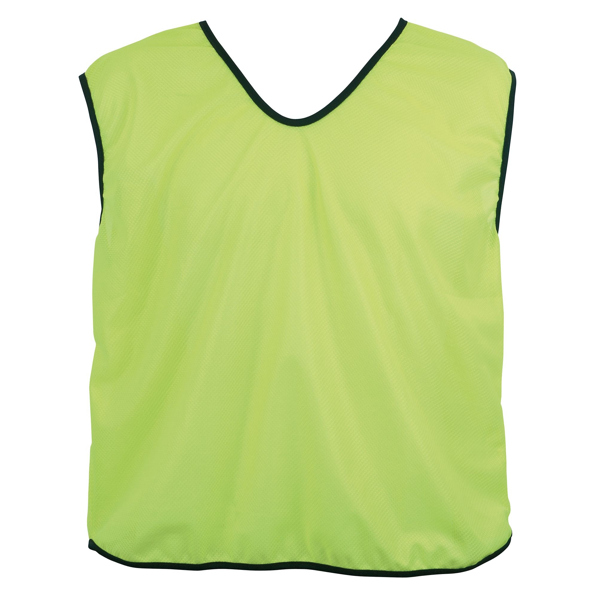 Plain Mesh Training Bib Age 4-9 years - Yellow - Pack 10